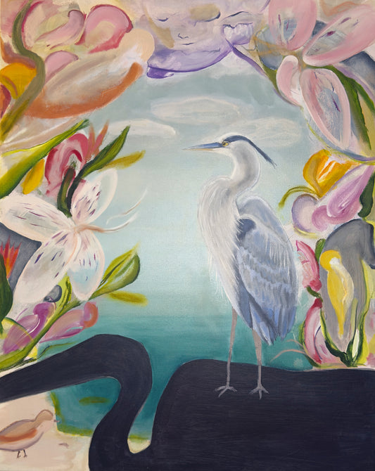 Great Blue Heron Two