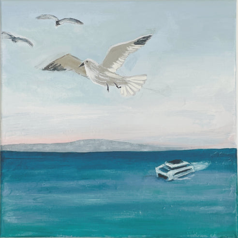 Gull at Sea