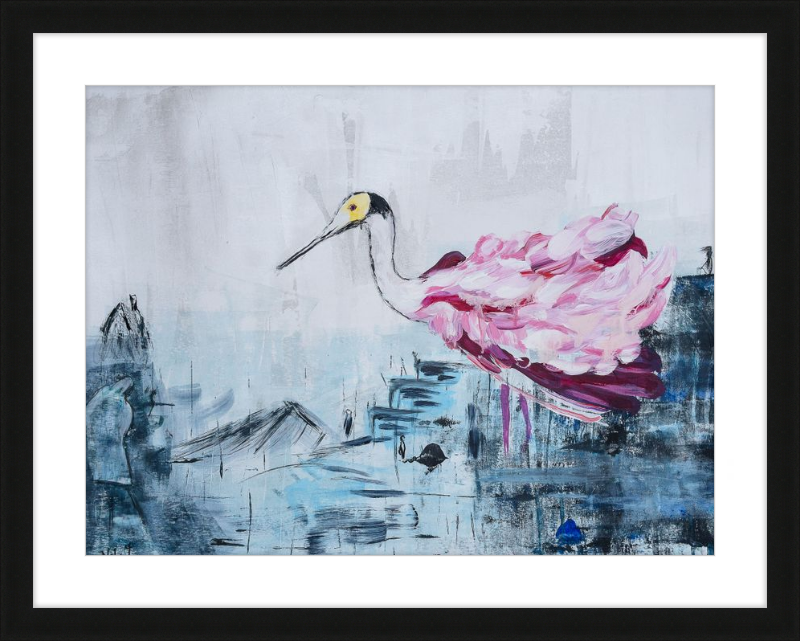 Roseate Spoonbill Art Print