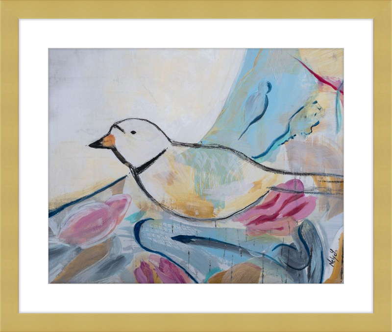 Piping Plover Color Art Print