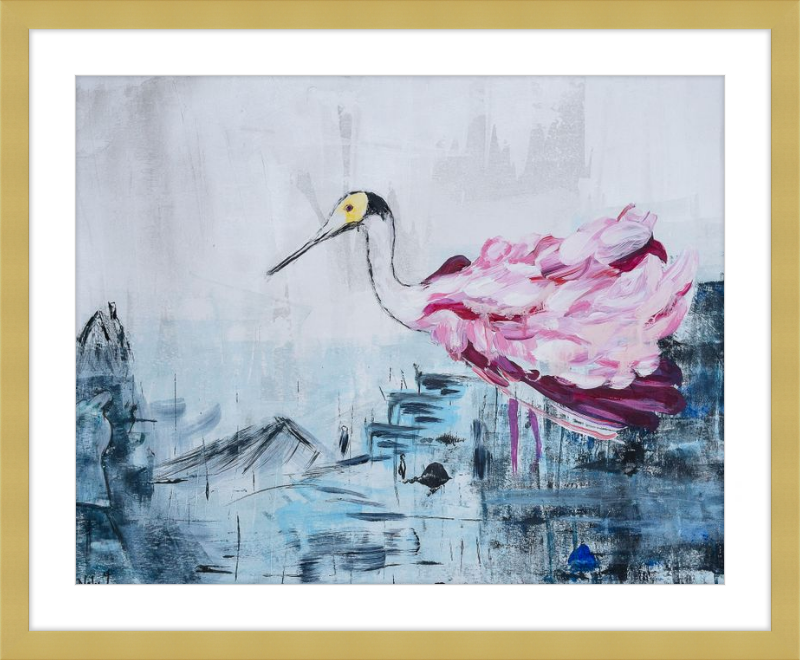 Roseate Spoonbill Art Print