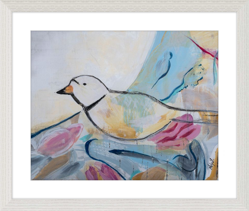 Piping Plover Color Art Print