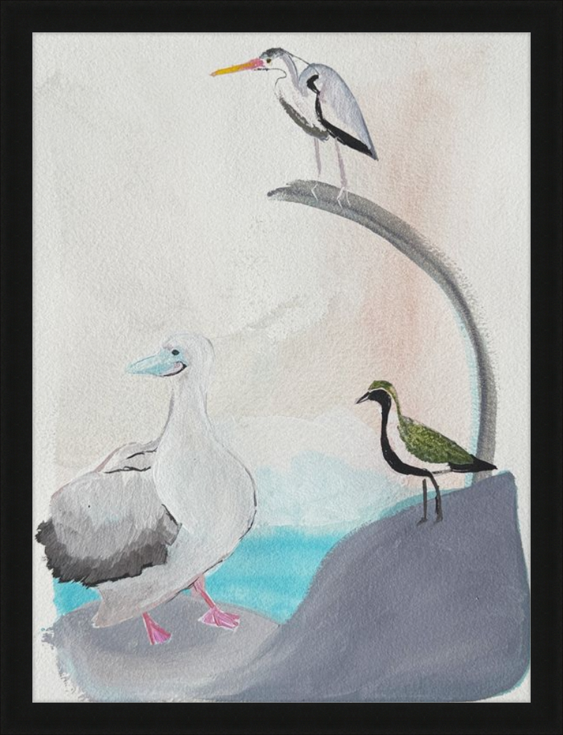 Islands and Open Seas Art Print