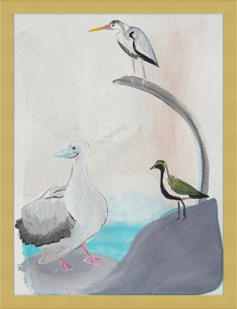 Islands and Open Seas Art Print